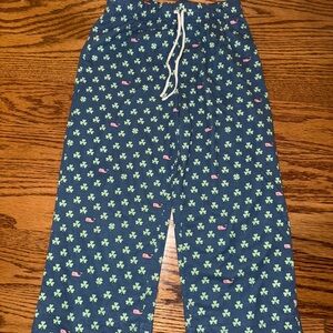 Vineyard Vines Shamrock and Whale Kids Pajama Bottoms